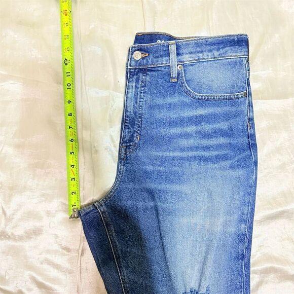 J. Crew Women's Straight Jeans Blue Size 31 - Picture 10 of 15